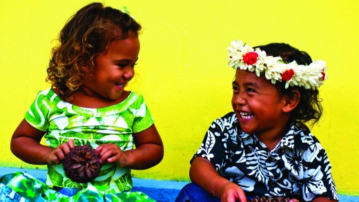 Colourful Cook Islands.