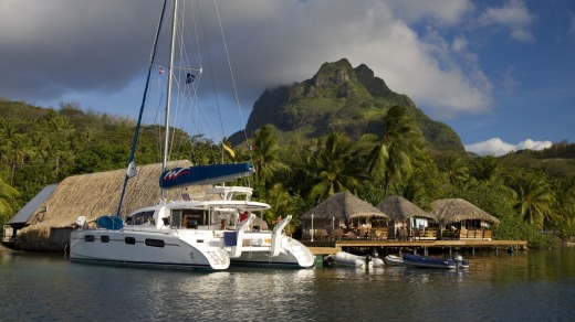 On the ocean wave: Moorings, Tahiti, is the starting point for an sailing adventure.