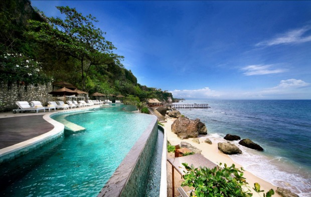 Ayana Resort in Jimbaran Bay, Bali.