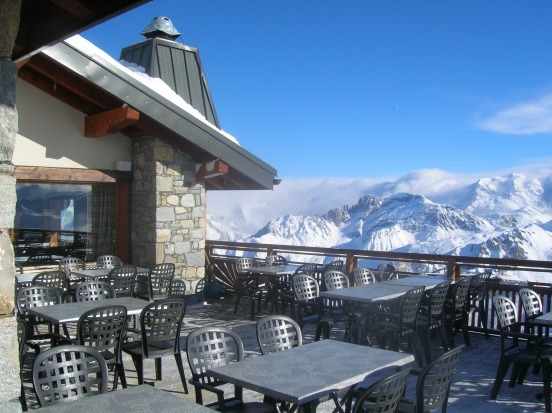 Restaurant Le Panoramic, Chamonix, France.