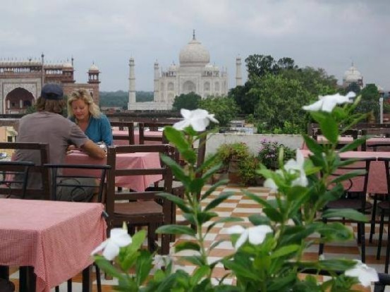 Saniya Palace Hotel, Agra, India.