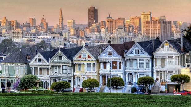 Haight Ashbury, San Francisco - home of the counter-culture in the 1960s.