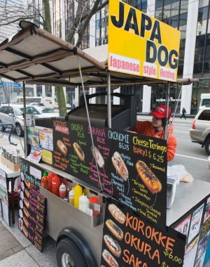 Japadog, which serves Japanese-style hot dogs, led the food-truck revolution in Vancouver.