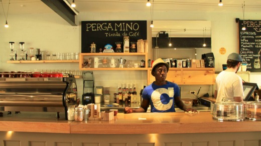 Pergamino cafe, Medellin, Colombia.