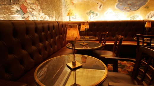 An interior view of Bemelmans Bar at the Carlyle.