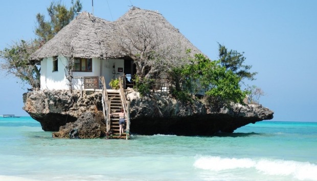 The Rock in Zanzibar.