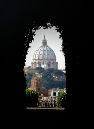 Keyhole: While Rome is grand, much of the joy lies in the tiny details, like the omnipresent bees in the paintings of ...