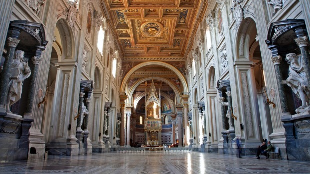 San Giovanni in Laterano  and underground: What is the cathedral of Rome? Nope, it's not St Peter's -  that stands on ...