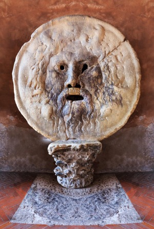 Mouth of Truth: It may have originally been a drain cover but, since medieval times, the circular stone face at Santa ...