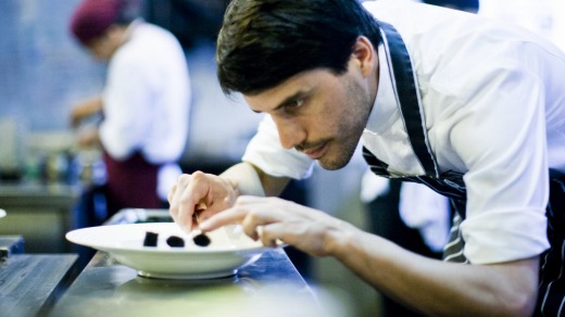 Virgilio Martinez in the kitchen.