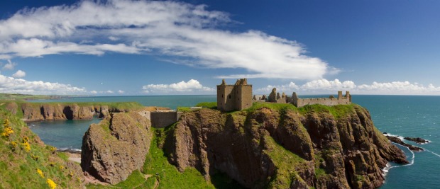 Stonehaven, Scotland: Home to the ruins of Dunnotar Castle, and the deep fried Mars bar.