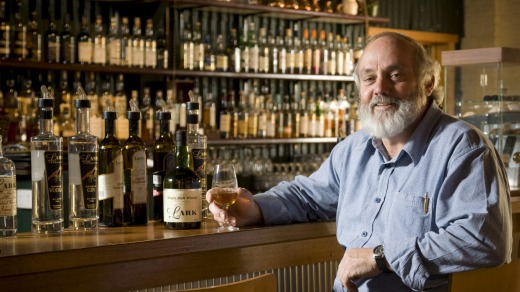 Bill Lark owner of the Lark Distillery in Hobart Tasmania.