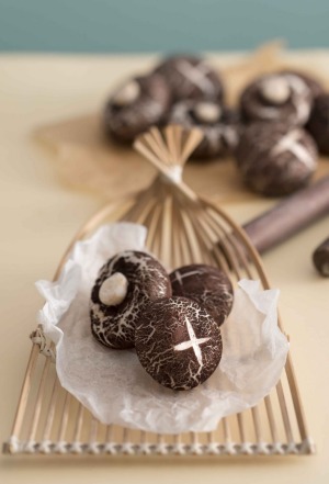 Truffle Shiitake Buns from Social Place restaurant, Hong Kong.