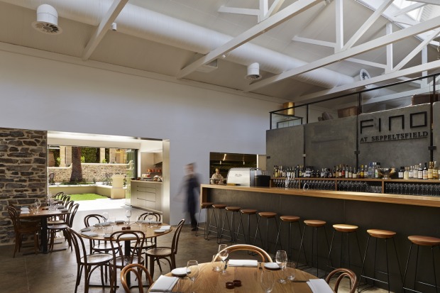 Fino at Seppeltsfield: At Seppeltsfield's​ new restaurant, Fino, it's not just the food that has been artisanally ...