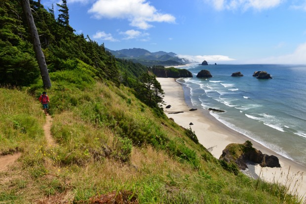 The Pacific coast, Oregon.