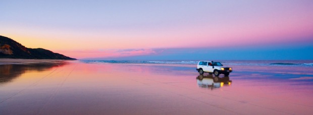 Seventy Five Mile Beach, Fraser Island.