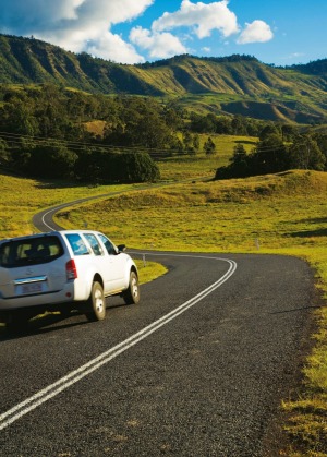 Drive the Scenic Rim in Queensland.