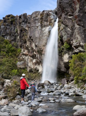 Taranaki Falls, Tongariro National Park.