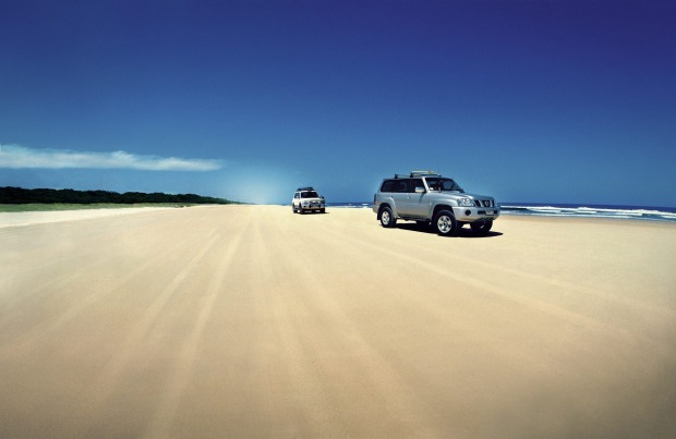 Seventy Five Mile Beach, Fraser Island.