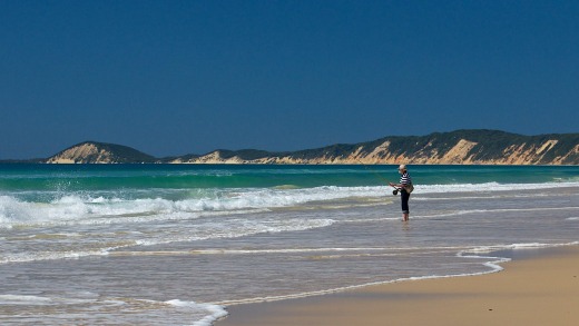 Rainbow Beach.