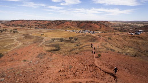 Six days in, from Boulia to Hughenden.