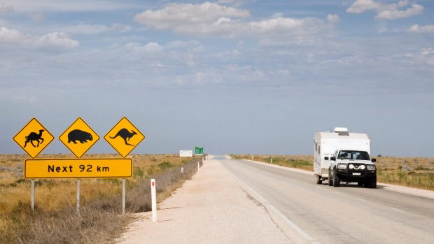 Across the Nullarbor, Australia: From Perth, drive the Eyre Highway across the barren tree-less plains of the southern ...