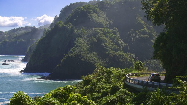 There are 620 curves along Maui's Hana Highway.