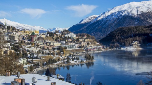 St Moritz continues to be attractive to the rich and famous because of the area's physical beauty and remoteness.