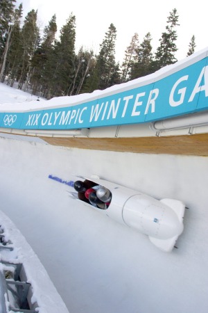 Bobsledding.