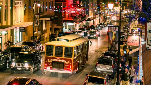 Main Street, Park City, Utah.