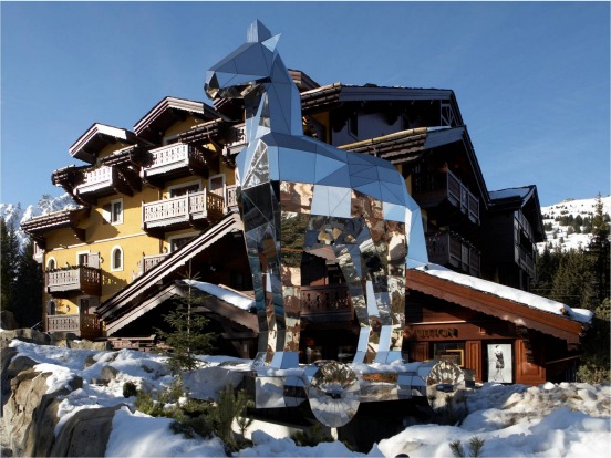 Cheval Blanc Courchevel, France.