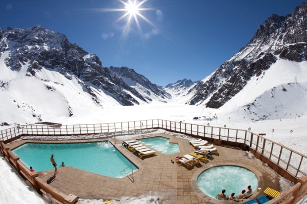 Hotel Portillo in Chile.