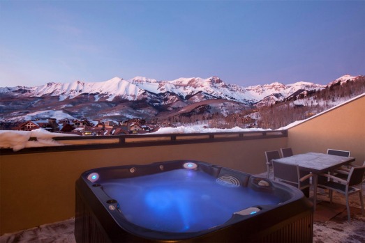 The penthouse at Lumiere Hotel, Telluride, USA.