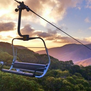 Such a beautiful view at Falls Creek.