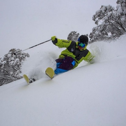 Drew Jolowicz at Hotham.