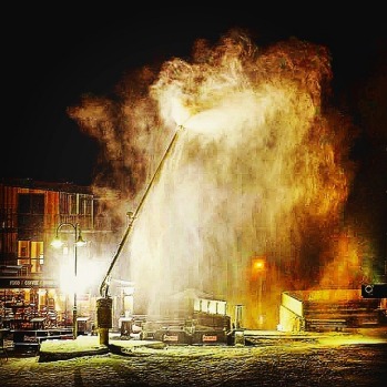 Pro shot: @hockster111 its all about the snow making