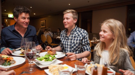 Cascades Restaurant at the Thredbo Alpine Hotel.