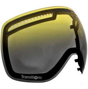 Dragon Transition Lens: The Dragon Transition lens uses photochromic technology to create a goggle lens that adjusts to ...