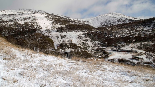 Snow at Perisher.