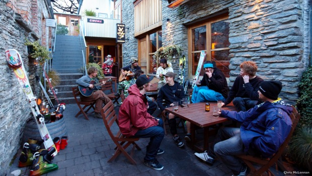 Arrowtown, Queenstown's historic charm includes buildings made from schist rock, like these shown here.