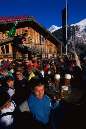 Apres ski in St Anton.