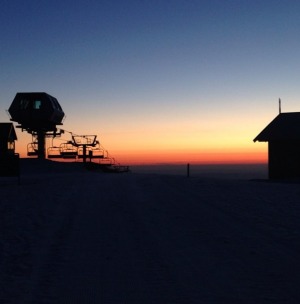 Mt Buller sunset.