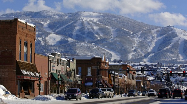 Mild West: The town of Steamboat has streets wide enough to allow cattle to be mustered right through.