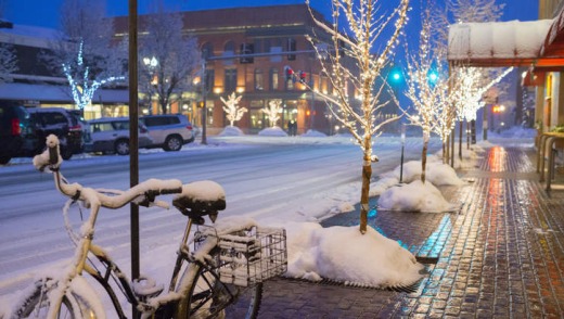 A street scene at Aspen.