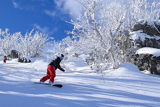 Mark LeBrooy from Three Blue Ducks and The Gully at Falls Creek.