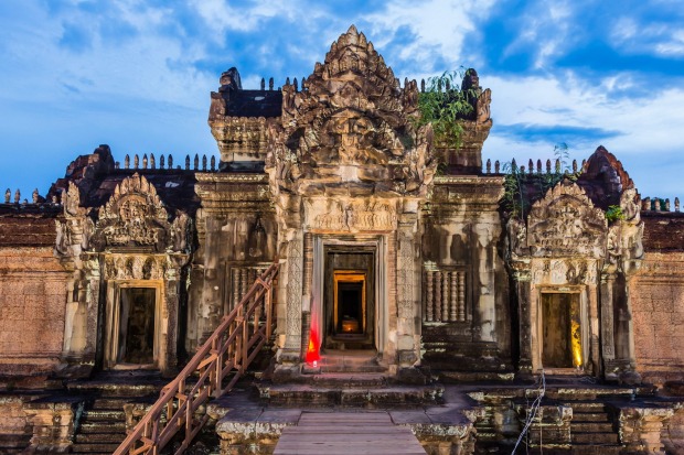 Banteay Samre Temple at Angkor.