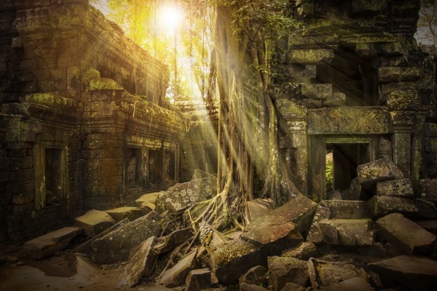 Ta Prohm temple, Cambodia, Angkor.