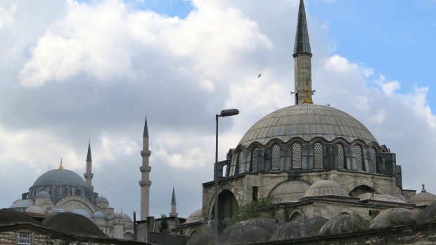 Mosques in Istanbul.