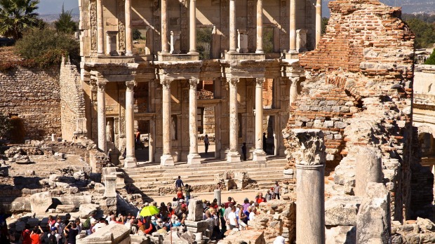 Ephesus - the library of Celsius.