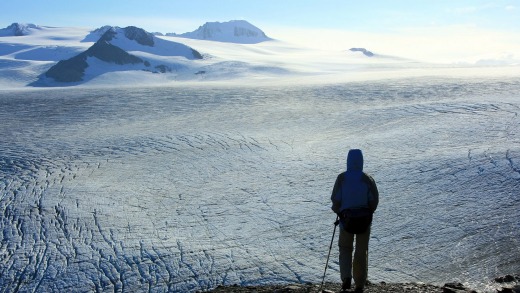 Gazing upon Exit Glacier.